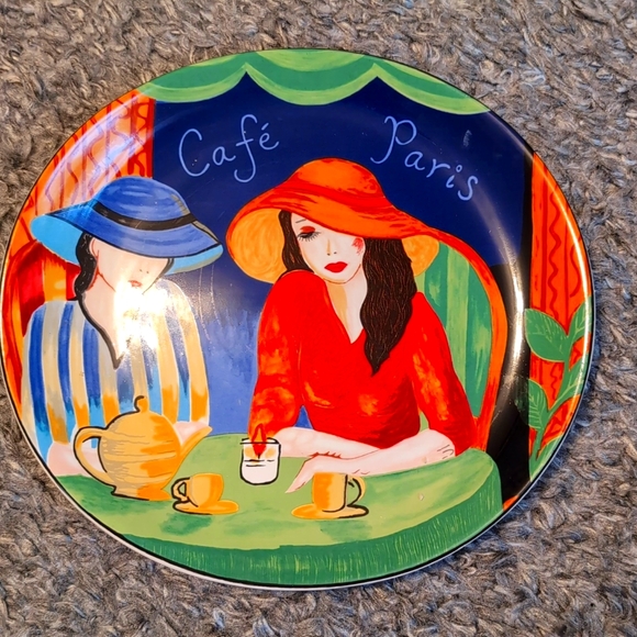 Cafe Paris serving plate - Picture 1 of 3